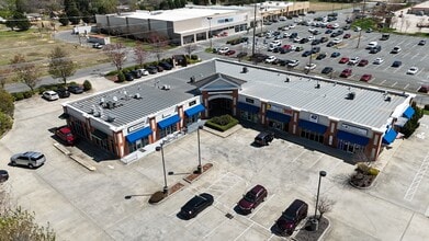 7878-7892 Idlewild Rd, Indian Trail, NC - AERIAL map view - Image1