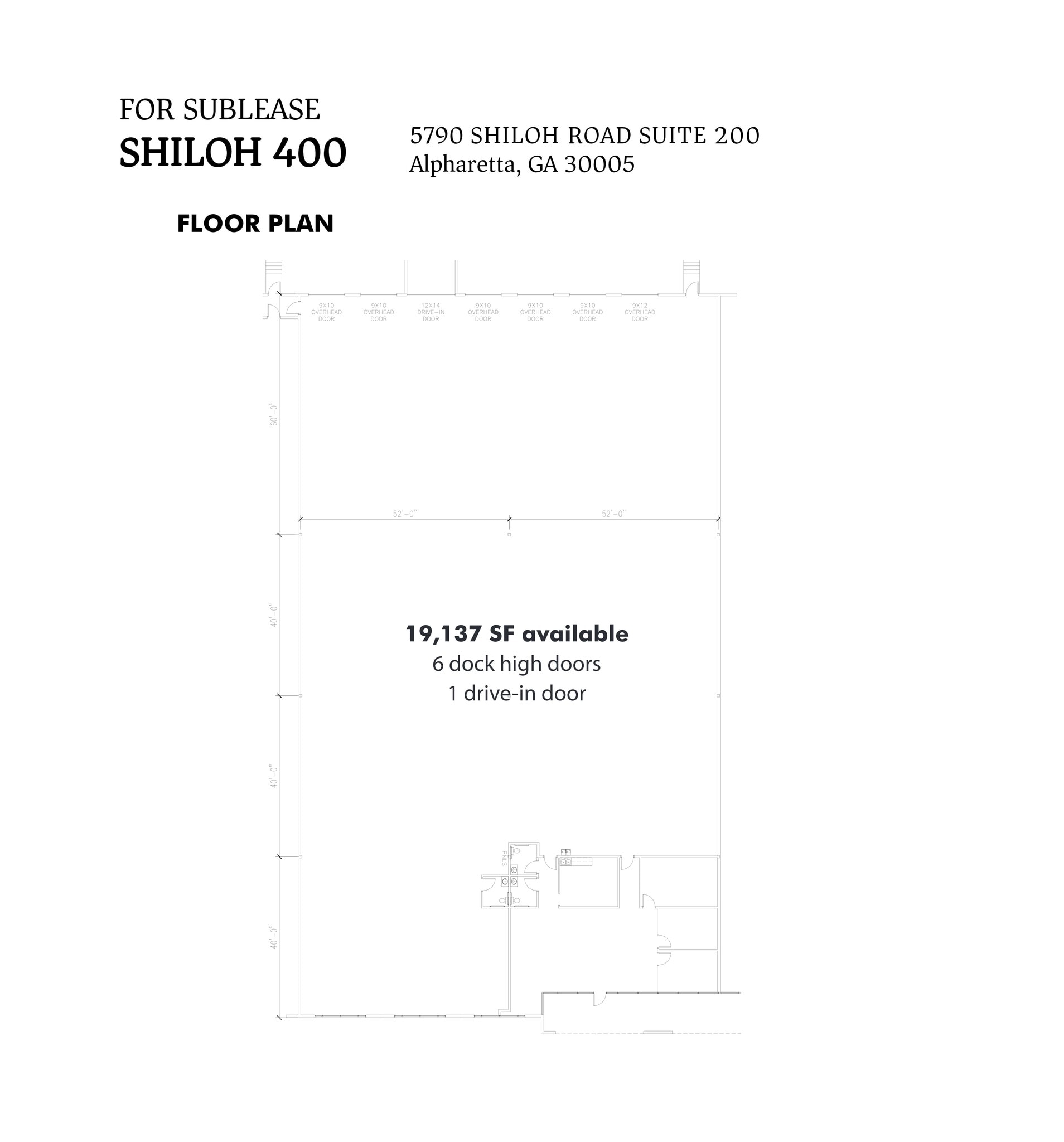 5790 Shiloh Rd, Alpharetta, GA for lease Site Plan- Image 1 of 1