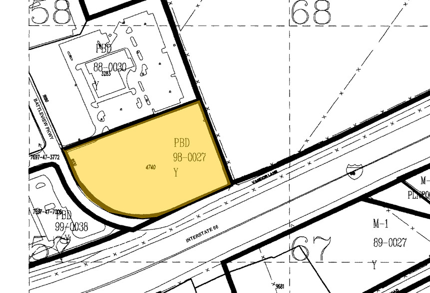 9930 Battleview Pky, Manassas, VA for sale - Plat Map - Image 2 of 6