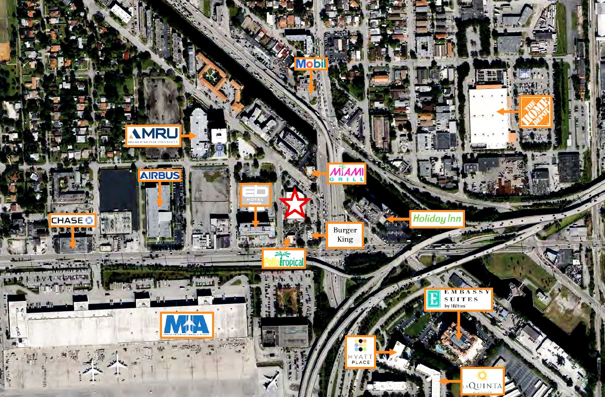 3600 Le Jeune Rd, Miami, FL 33166 Office DepotWith Upside