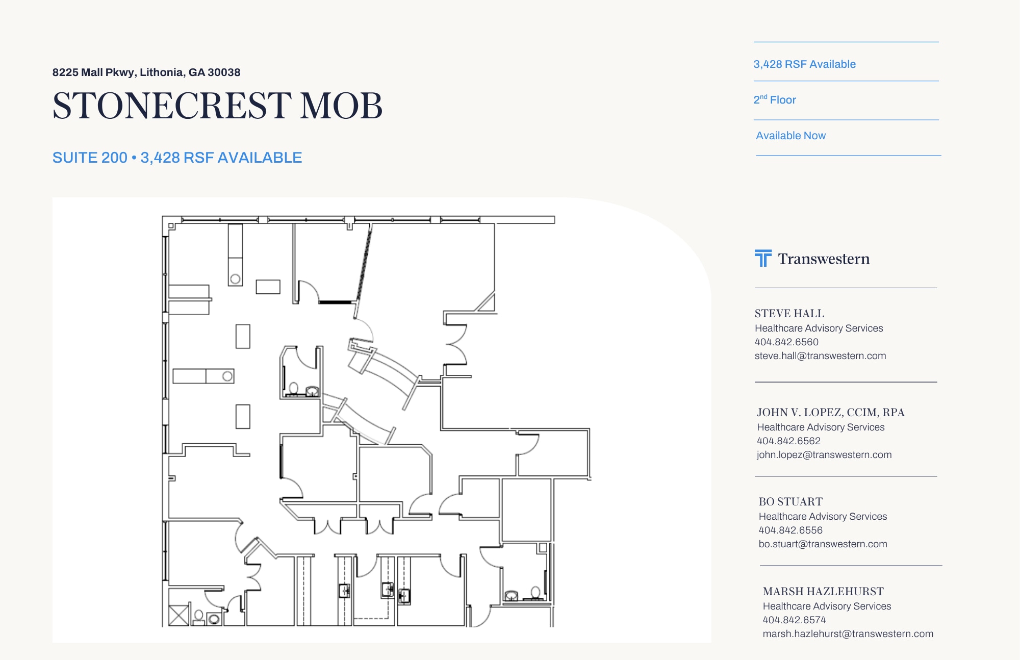 8225 Mall Pky, Lithonia, GA for lease Floor Plan- Image 1 of 1