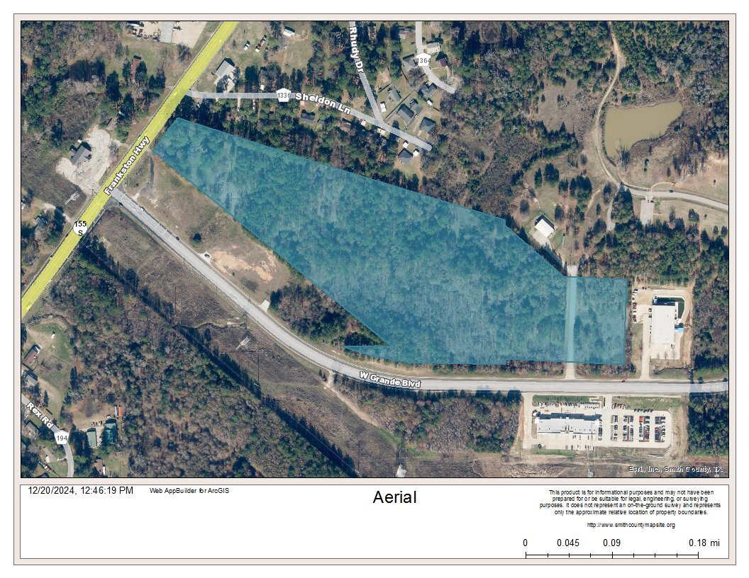 3509 Grande blvd, Tyler, TX for sale Aerial- Image 1 of 3