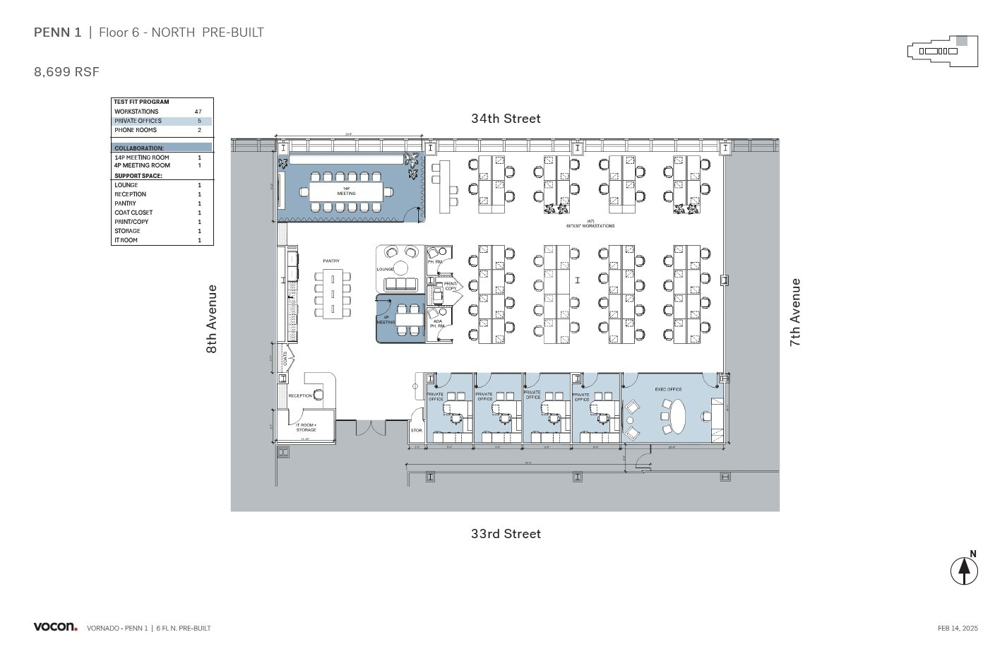 PENN 1, New York, NY for lease Floor Plan- Image 1 of 1