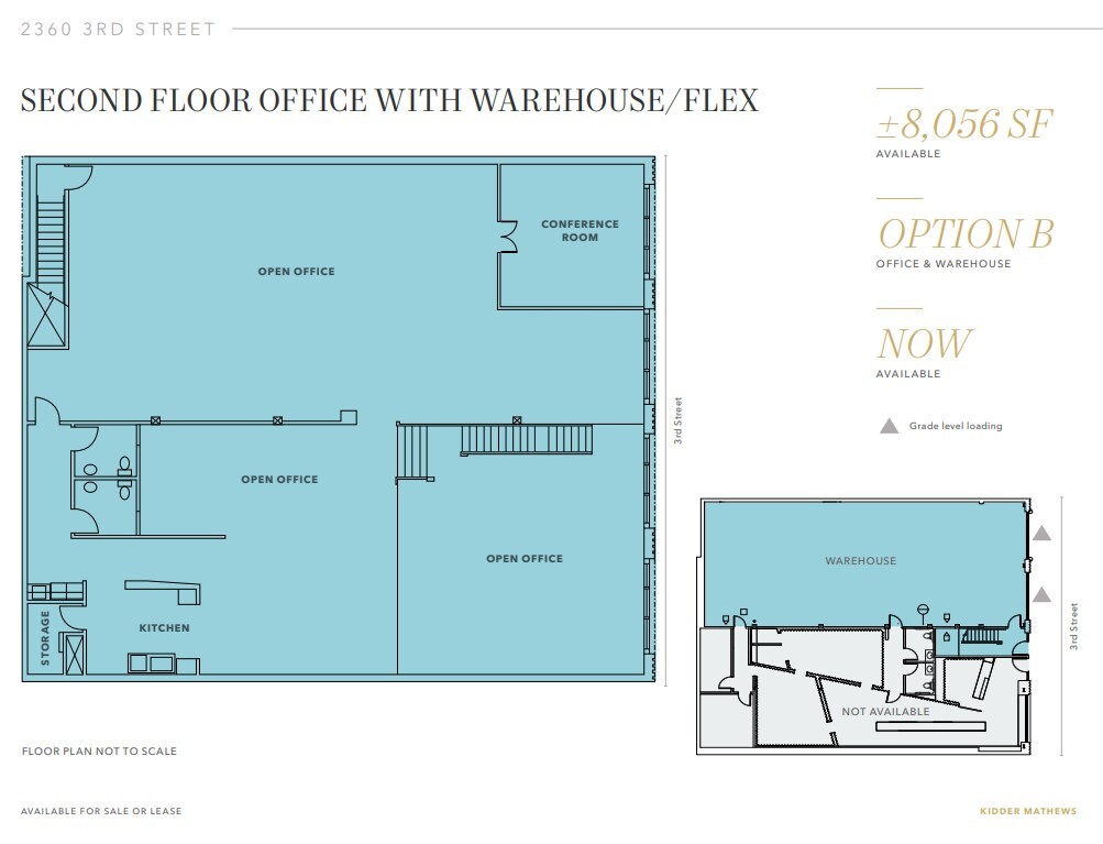 2360 3rd St, San Francisco, CA for lease Floor Plan- Image 1 of 13