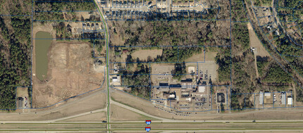 1318 Cooktown Rd, Ruston, LA - aerial  map view