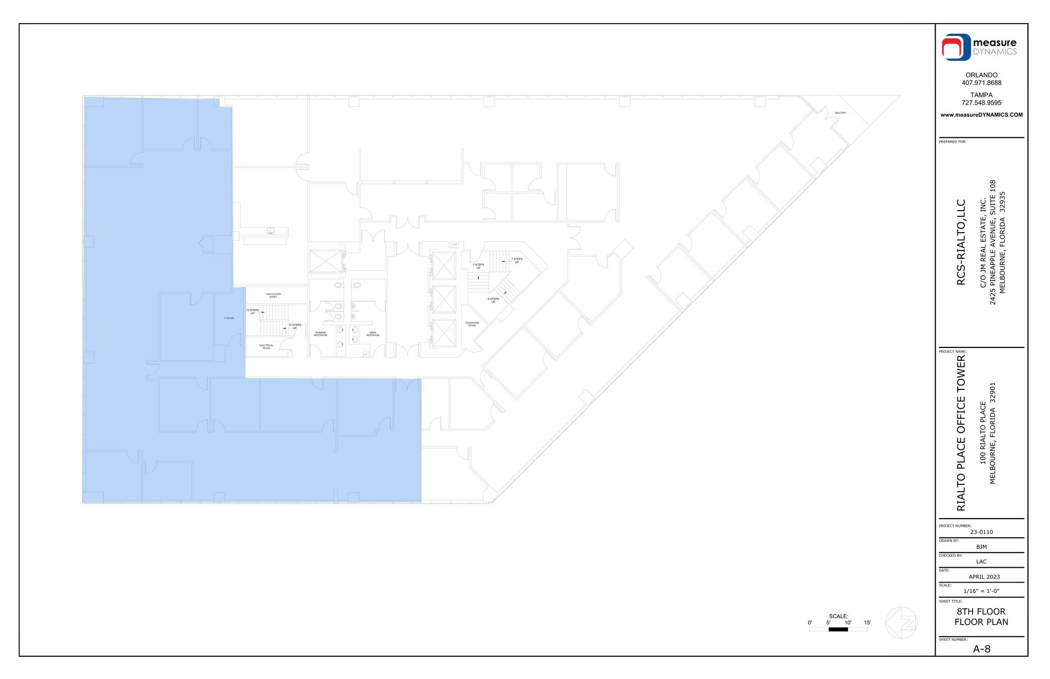 100 Rialto Pl, Melbourne, FL for lease Site Plan- Image 1 of 1
