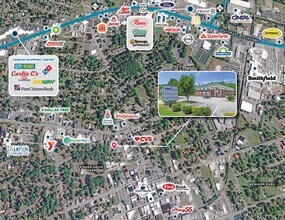 417 Vance St, Clinton, NC - AERIAL map view