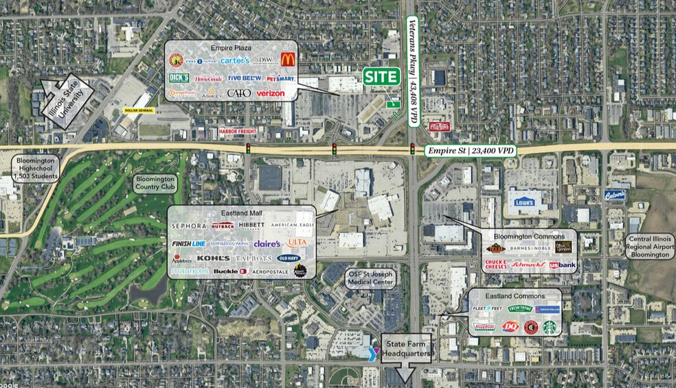 506 IAA Dr, Bloomington, IL for lease - Building Photo - Image 3 of 3