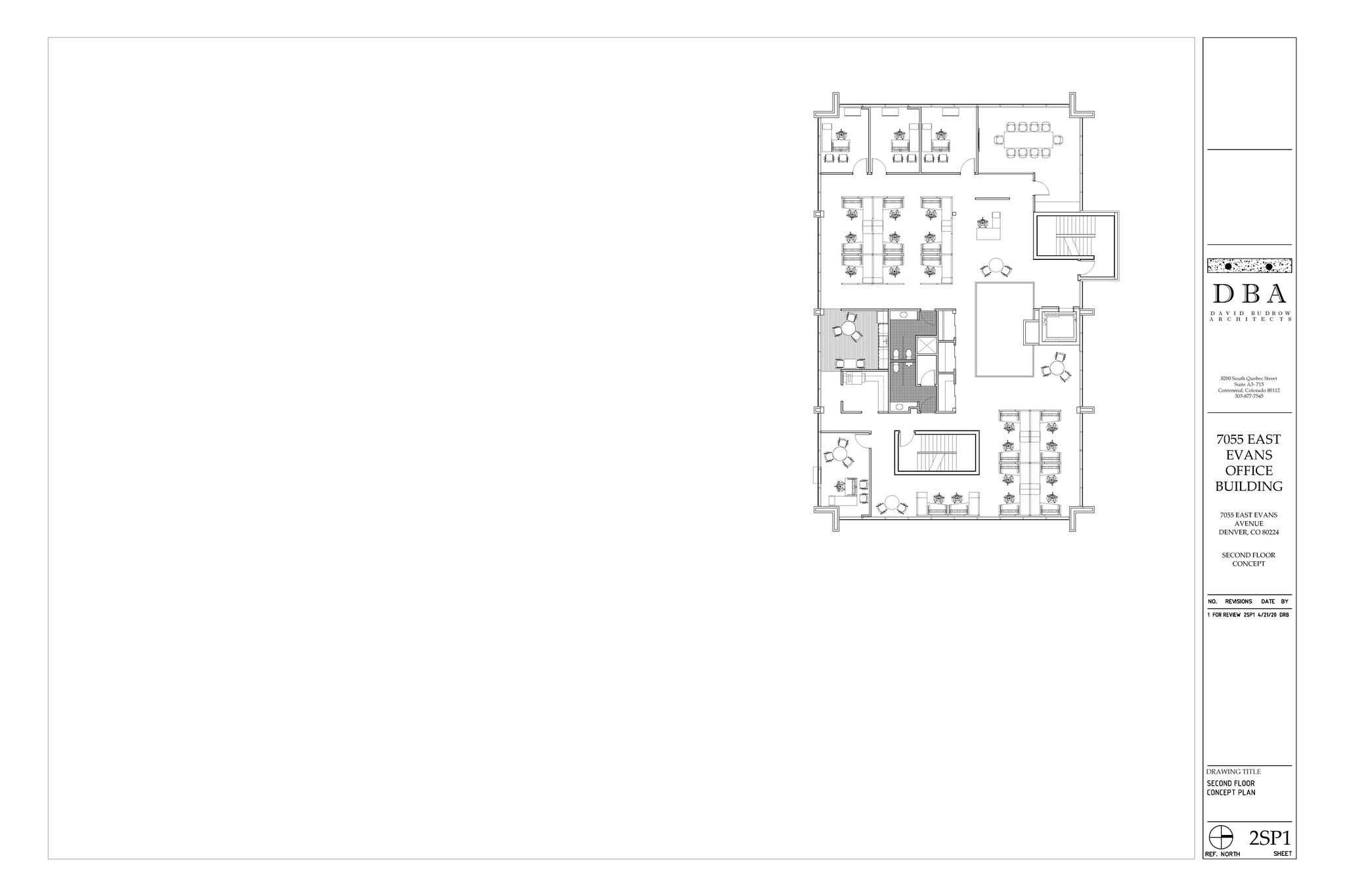 7055 E Evans Ave, Denver, CO for lease Floor Plan- Image 1 of 1