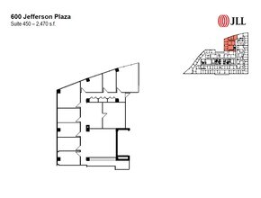 600 Jefferson Plz, Rockville, MD for lease Floor Plan- Image 1 of 1