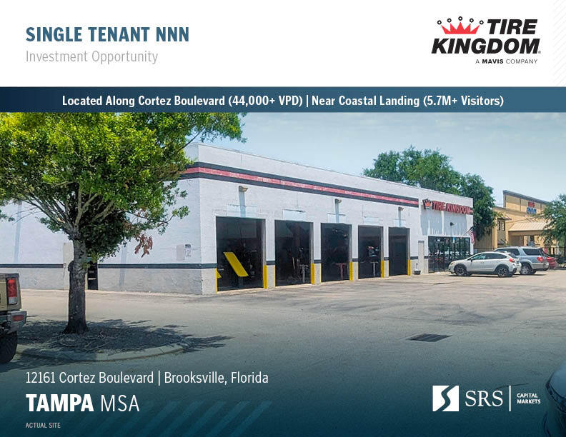 12161 Cortez Blvd, Brooksville, FL 34613 Tire Kingdom 8yrs Remain