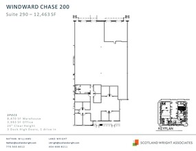 1235 Old Alpharetta Rd, Alpharetta, GA for lease Floor Plan- Image 1 of 3