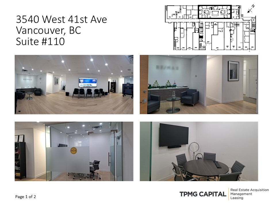 3522-3560 41st Av W, Vancouver, BC for lease Interior Photo- Image 1 of 3