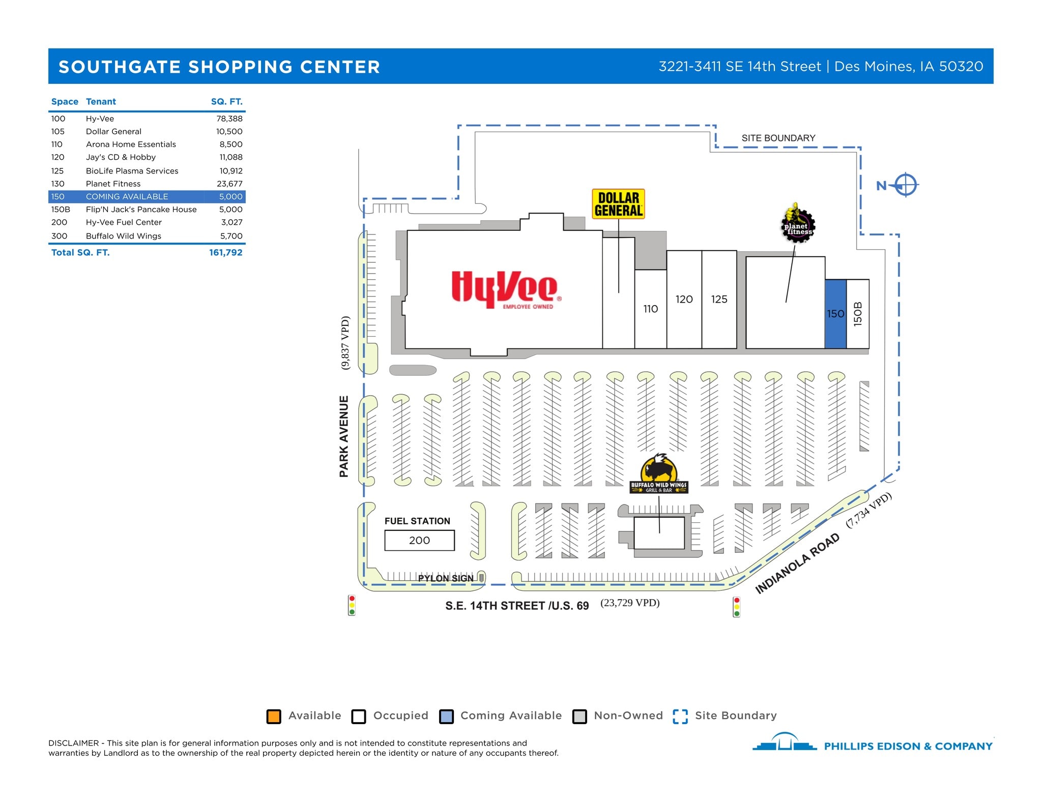 3405-3411 SE 14th St, Des Moines, IA for lease Site Plan- Image 1 of 1