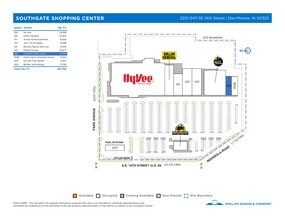 3405-3411 SE 14th St, Des Moines, IA for lease Site Plan- Image 1 of 1