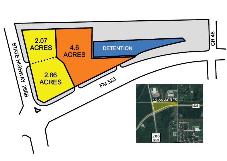 Highway 288B & FM 523, Angleton, TX for sale Building Photo- Image 1 of 1