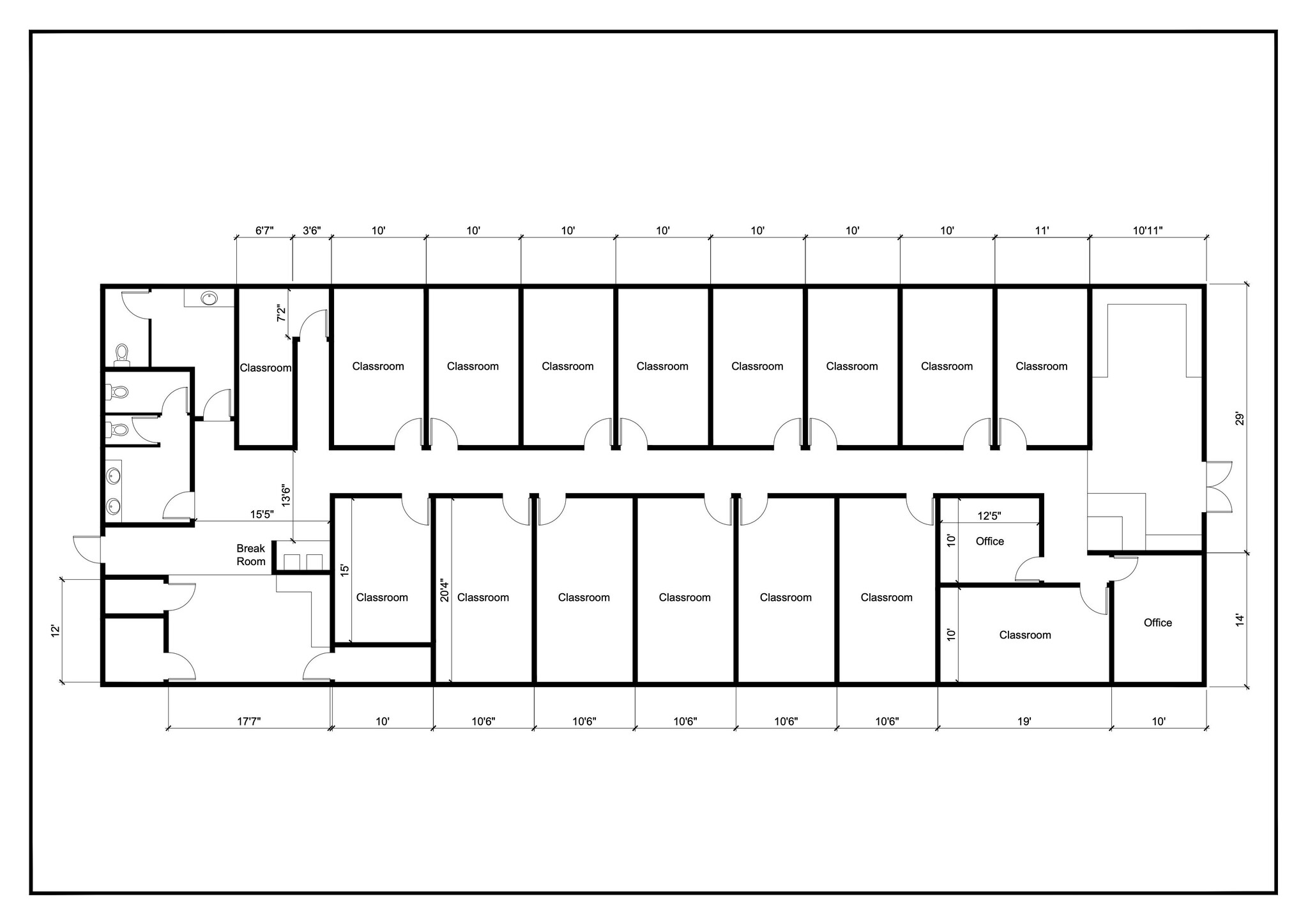 320 N Nellis Blvd, Las Vegas, NV for lease Floor Plan- Image 1 of 10