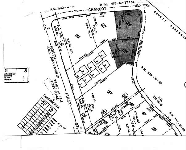 150-180 Charcot Ave, San Jose, CA for lease - Plat Map - Image 2 of 5