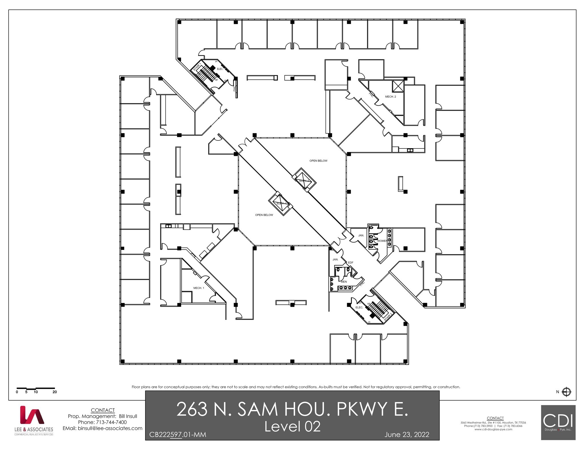 263 N Sam Houston Pky E, Houston, TX for lease Site Plan- Image 1 of 2