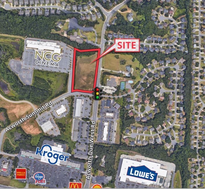 3545 Acworth Due West Rd, Kennesaw, GA 30144 Land for Sale