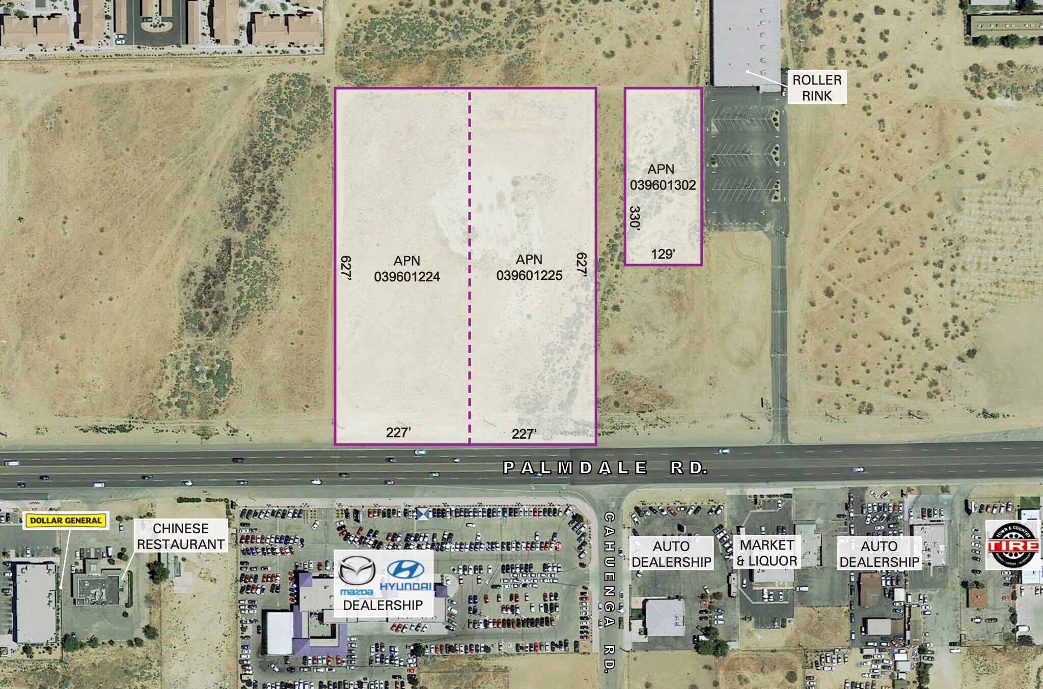 Palmdale Rd, Victorville, CA 92392 HWY 18/Palmdale Rd Frontage Near I