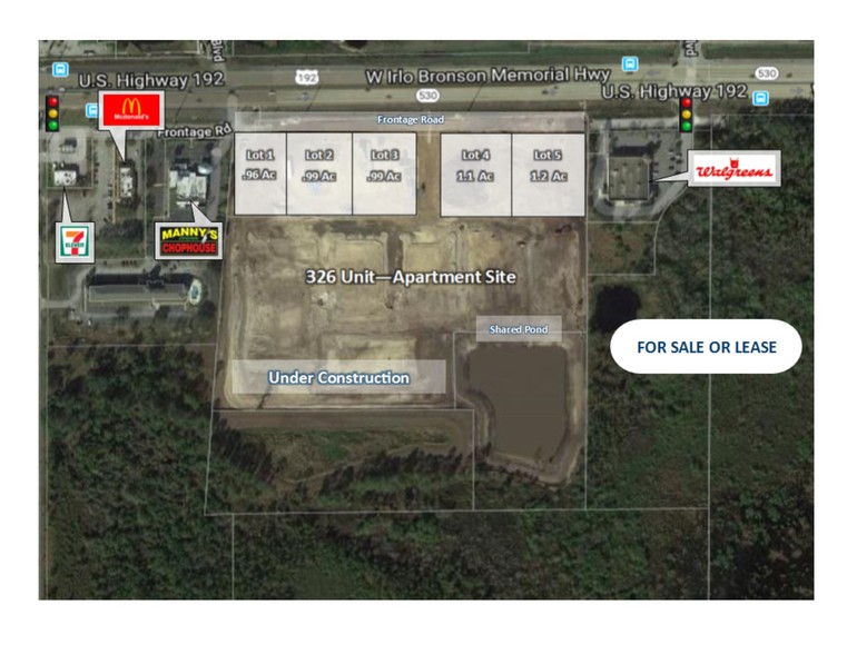 W Irlo Bronson Memorial Hwy, Kissimmee, FL for sale - Building Photo - Image 1 of 1