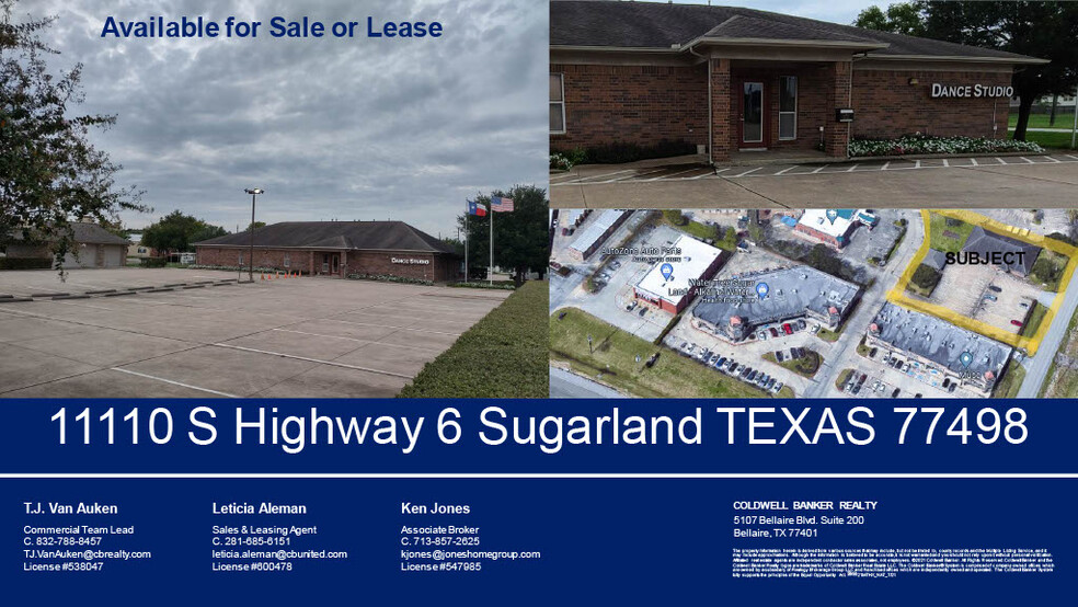 11110 S Highway 6, Sugar Land, TX for sale - Building Photo - Image 1 of 1