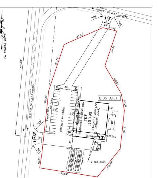 2890 Highway 66 S, Rogersville, TN for sale - Site Plan - Image 2 of 2