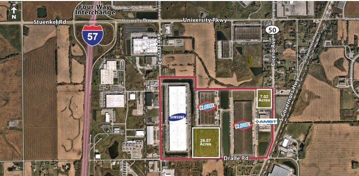 Dralle Rd, University Park, IL for lease Building Photo- Image 1 of 2