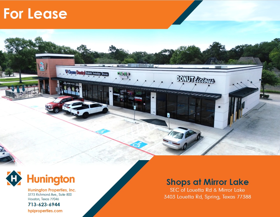 SEC Louetta Rd At Mirror Lake Rd, Spring, TX for lease Primary Photo- Image 1 of 2