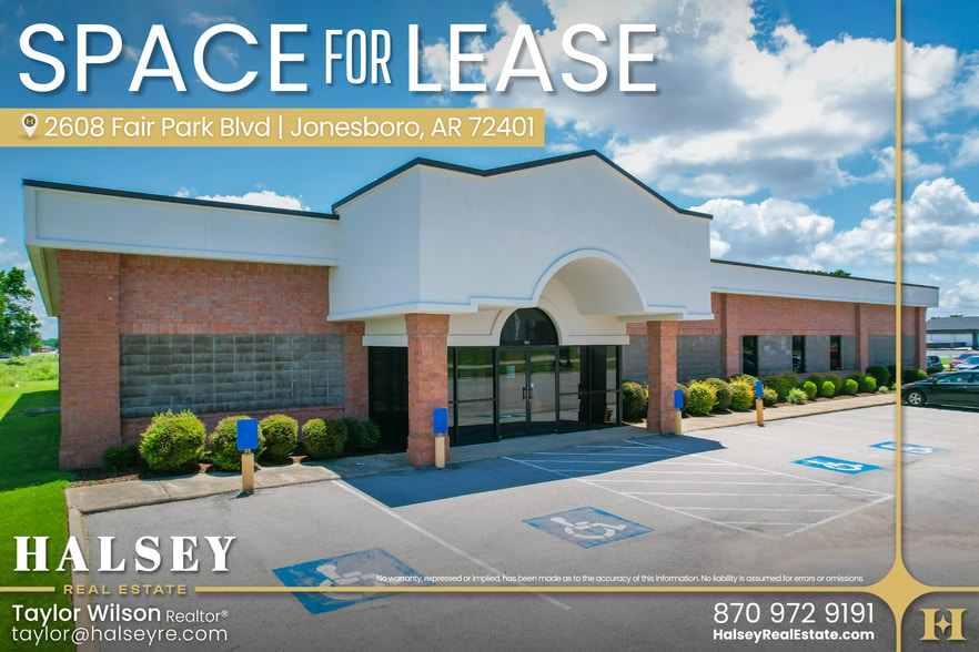 2608 Fair Park Blvd, Jonesboro, AR for lease - Building Photo - Image 1 of 6