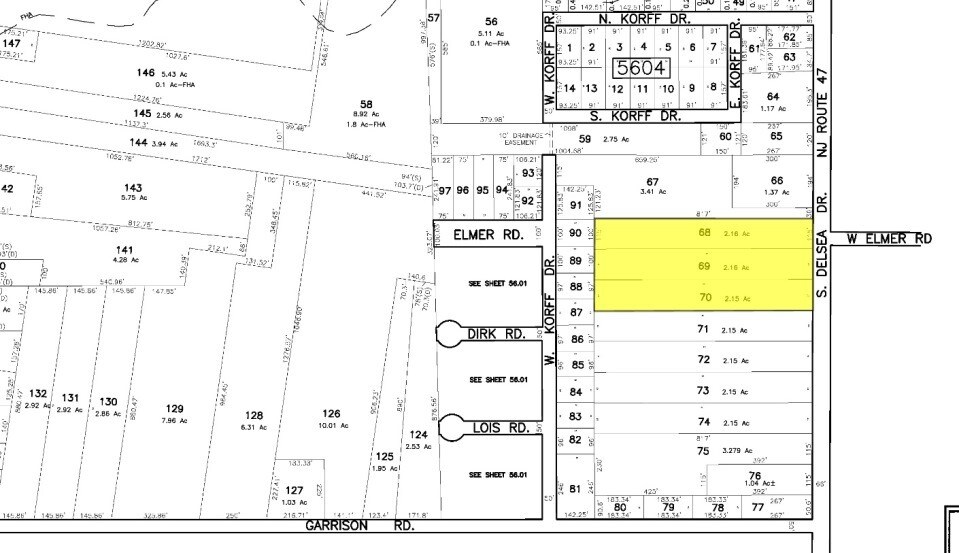 19401984 S Delsea Dr, Vineland, NJ 08360 Land for Sale