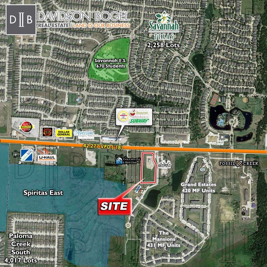 SWC Of US 380 & S Paloma Creek Blvd, Little Elm, TX 75068