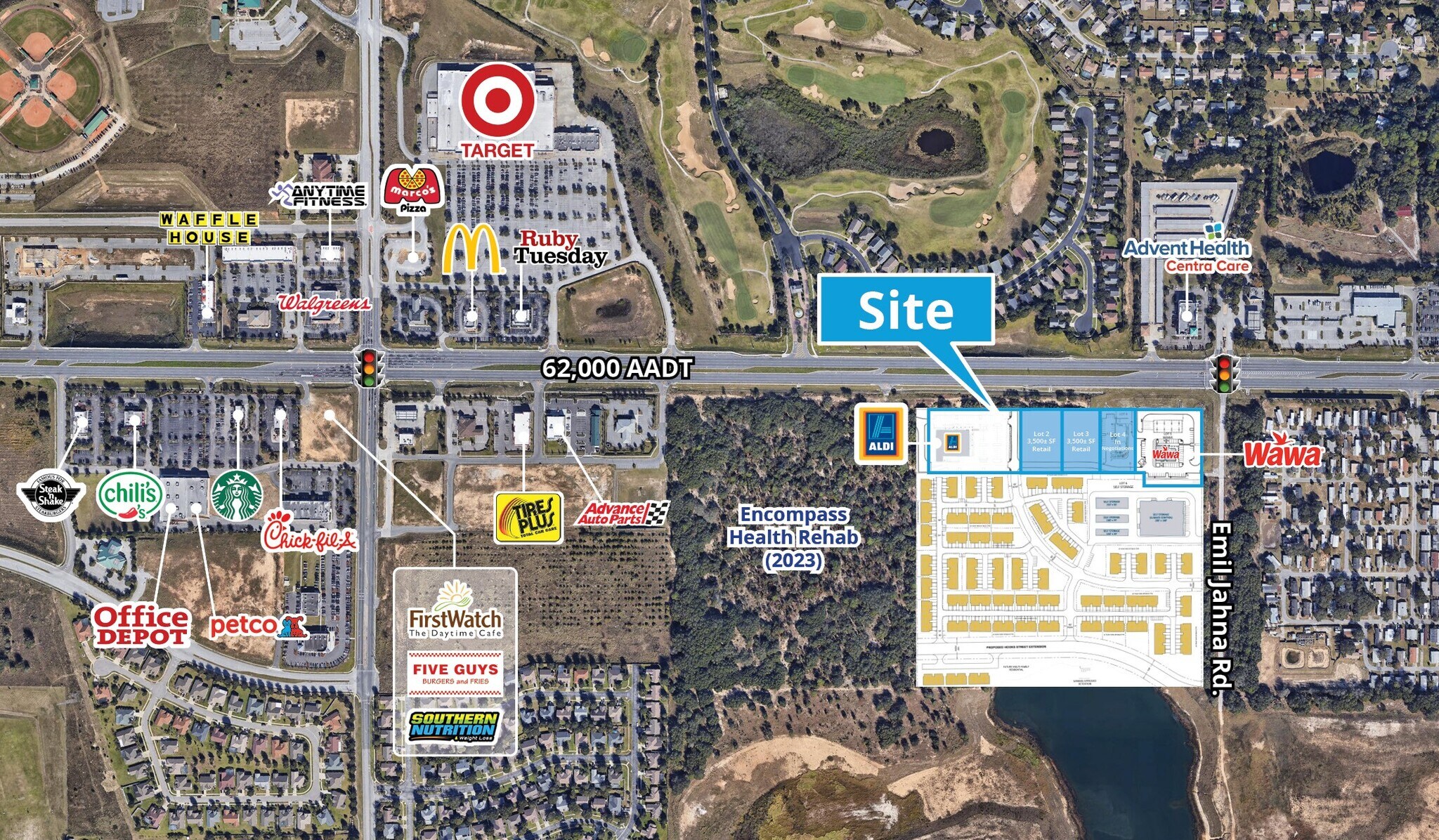 Highway 50, Clermont, FL for sale Aerial- Image 1 of 1