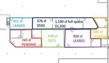 112-118 Jones St, Fuquay Varina, NC for lease Interior Photo- Image 2 of 2