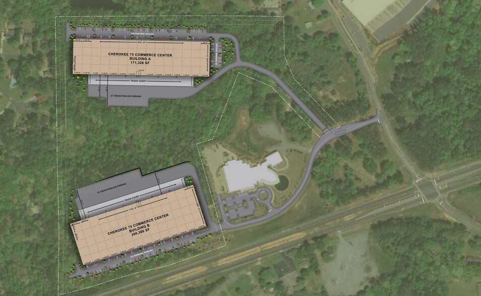 5889 Old Alabama Rd, Acworth, GA for lease - Site Plan - Image 2 of 2