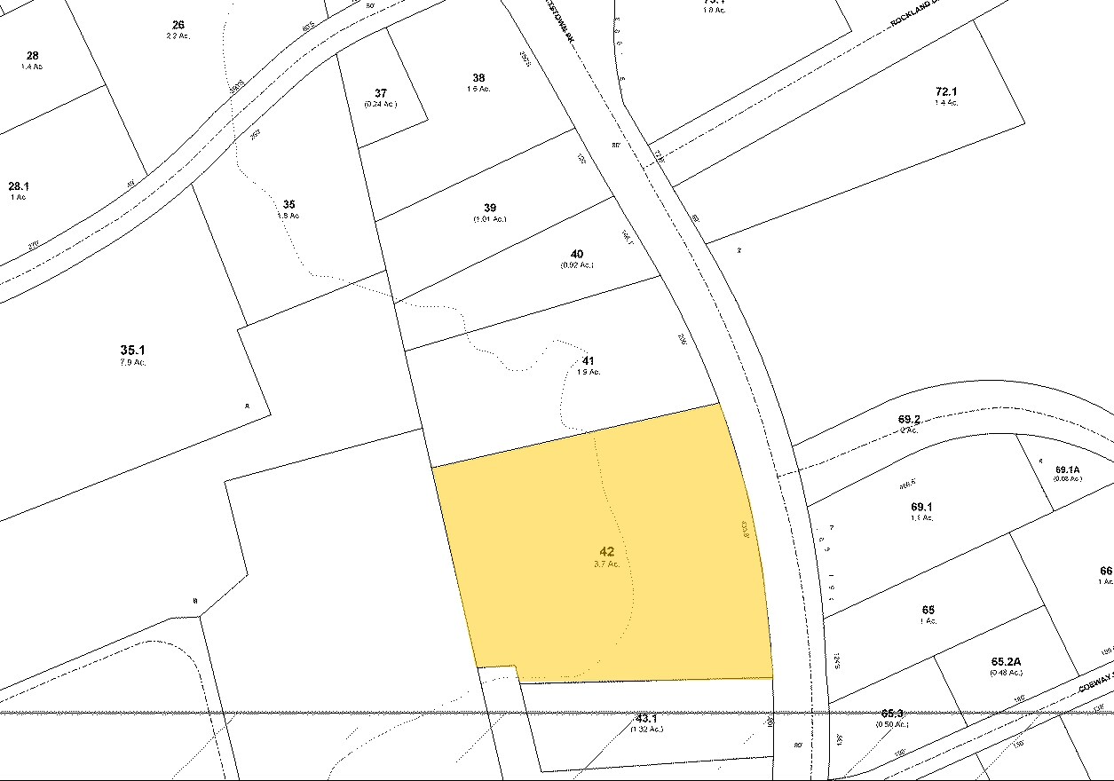 342 N Pottstown Pike, Exton, PA for sale Plat Map- Image 1 of 1