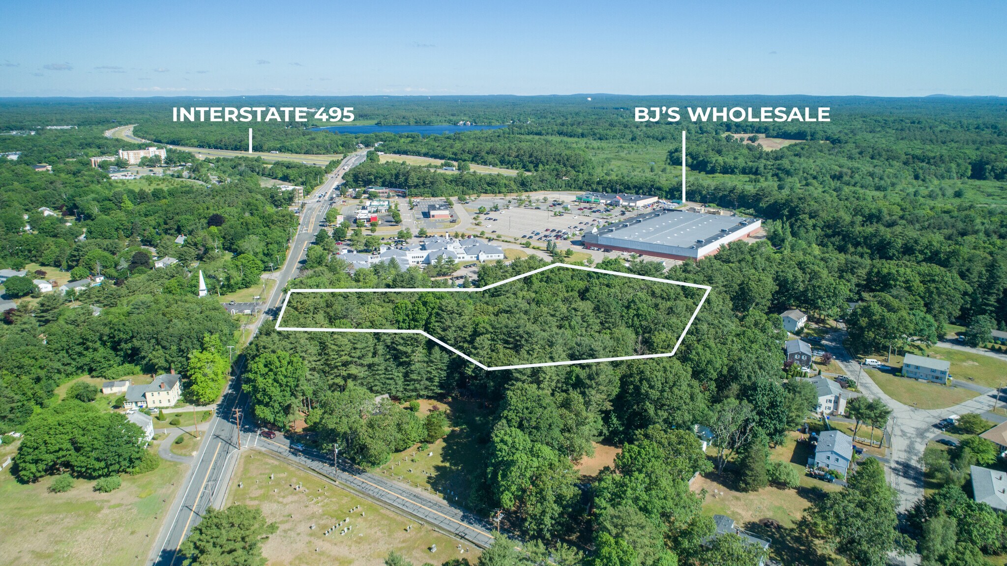 Bay St, Taunton, MA for sale Aerial- Image 1 of 1