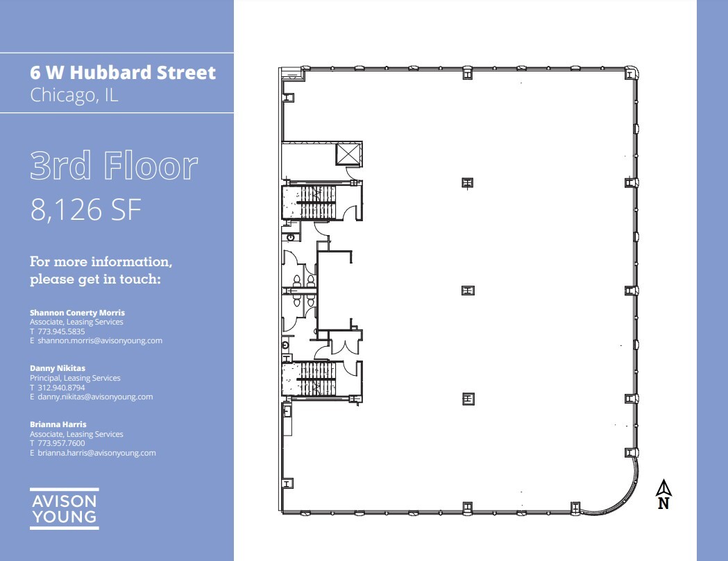 6 W Hubbard St, Chicago, IL for lease Floor Plan- Image 1 of 1