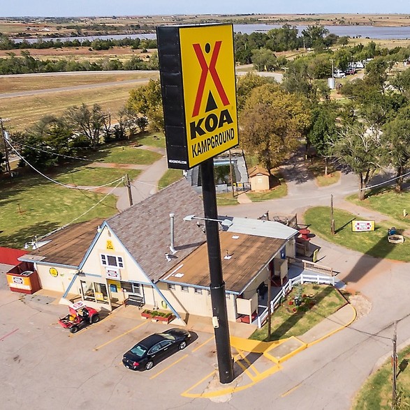 21167 Route 66 N, Foss, OK for sale - Aerial - Image 1 of 1