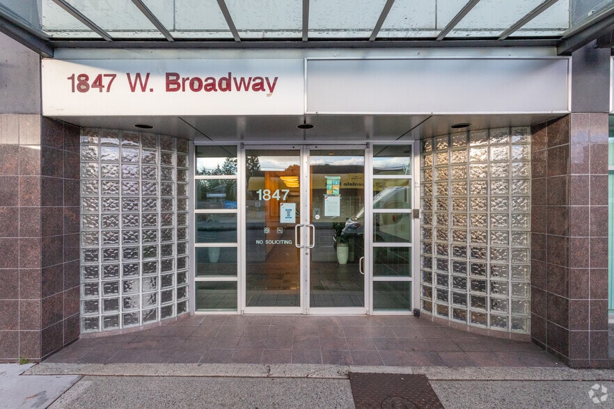 1847 W Broadway, Vancouver, BC for lease - Building Photo - Image 2 of 6