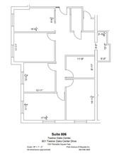 600 Twelve Oaks Center Dr, Wayzata, MN for lease Floor Plan- Image 1 of 1