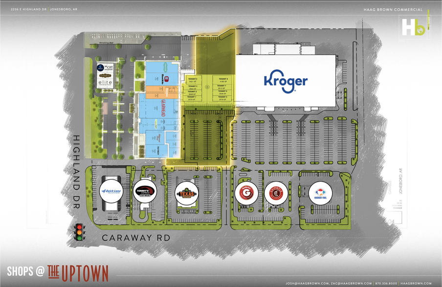 1801 S Caraway Rd, Jonesboro, AR for sale - Site Plan - Image 3 of 5