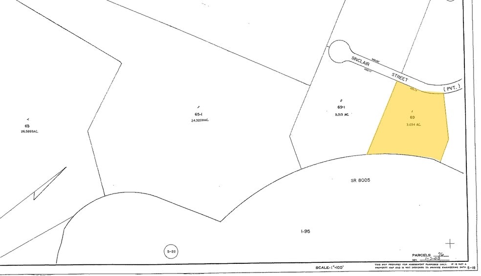 311 Sinclair Rd, Bristol, PA for lease - Plat Map - Image 2 of 2