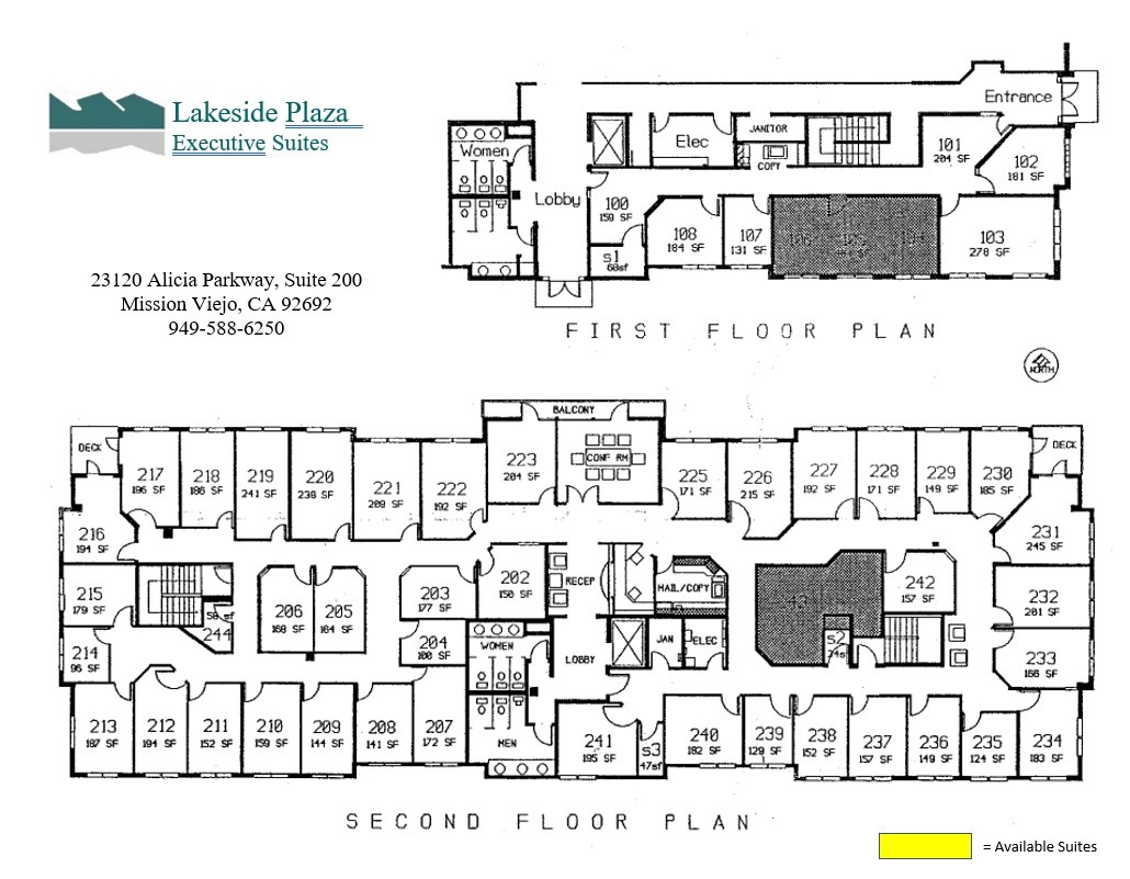 23120 Alicia Pky, Mission Viejo, CA for lease Floor Plan- Image 1 of 1