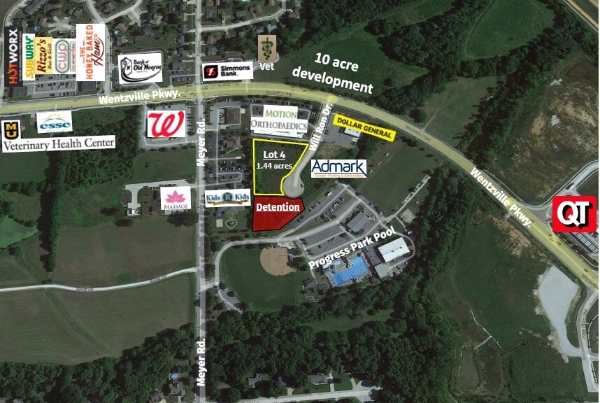 Will Ron Drive & Wentzville Parkway Lot 4, Wentzville, MO for sale Building Photo- Image 1 of 5