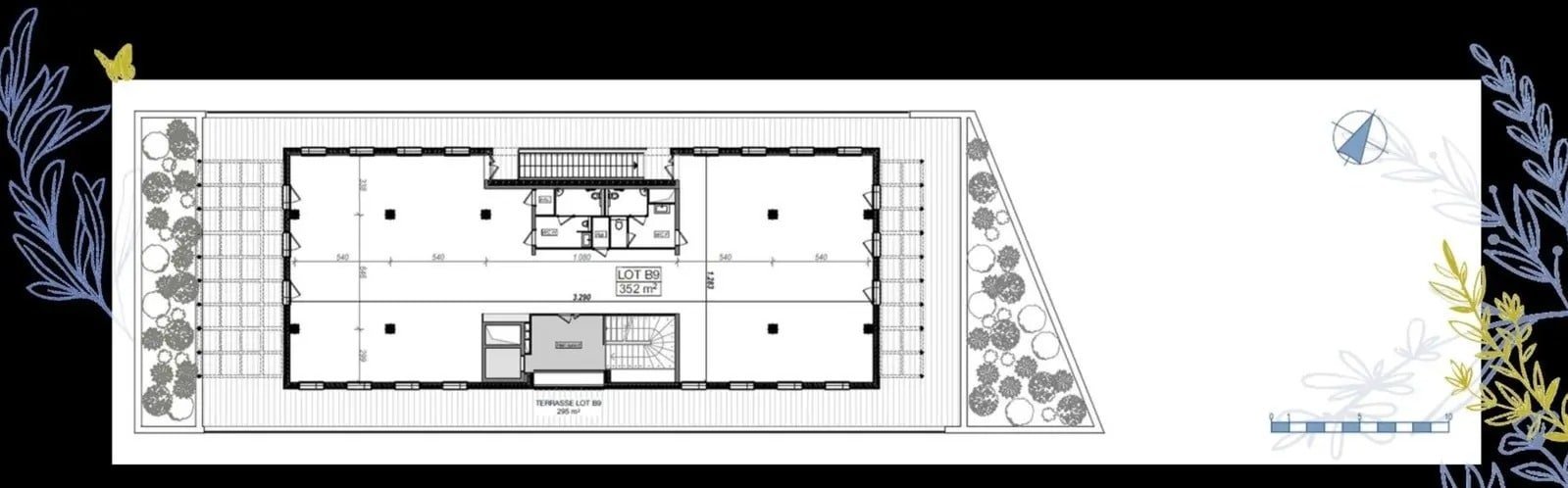 9 Rue Denis, Lyon, RHO 69008 - Unit A1 - - Floor Plan - Image 1 of 5