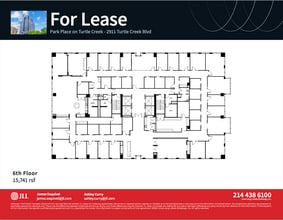 2911 Turtle Creek Blvd, Dallas, TX for lease Floor Plan- Image 1 of 1