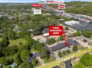 100 E Poplar St, Fayetteville, AR for lease Building Photo- Image 1 of 14