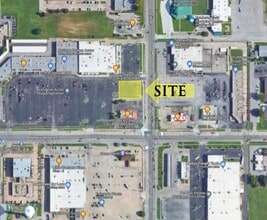 33 S Elm Pl, Broken Arrow, OK - AERIAL map view